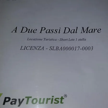 A Due Passi Dal Mare Locazione Turistica *