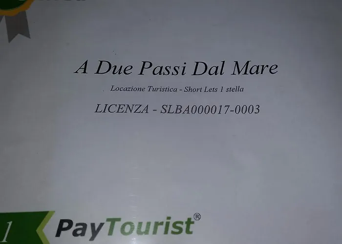 A Due Passi Dal Mare Locazione Turistica *